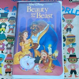 Disney The Classics Black Diamond Beauty and the Beast VHS - original cover